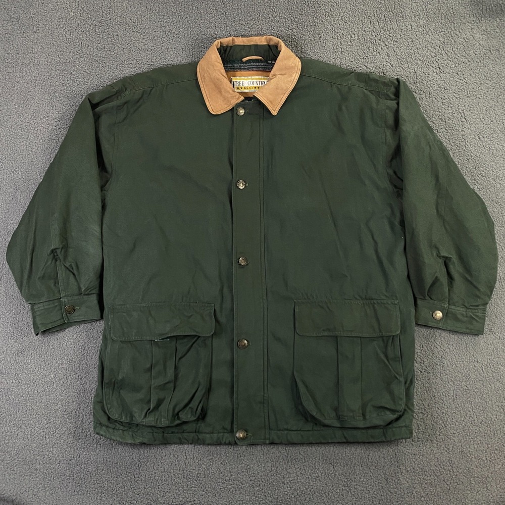 Vintage Chore Jacket Mens XL Blanket Lined Canvas Workwear Western Barn Coat